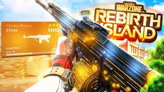 Trying out the VANGUARD STG on REBIRTH ISLAND😱! (Cold War Warzone)