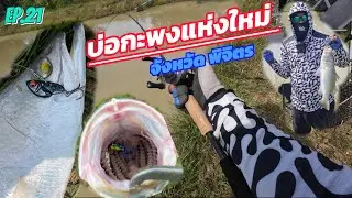 EP.21: กะพงบุฟเฟ่ เปิดซิ่งบ่อใหม่ จ.พิจิตร 