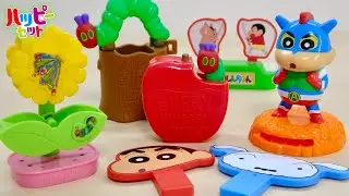 飾って美しいハッピーセット! はらぺこあおむし立体造形の芸術性と、クレヨンしんちゃん 第1弾 全6種のディスプレイ価値とARゲームの操作難易度を考察