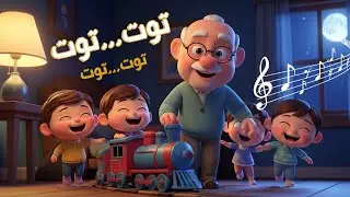 أغنية قبل النوم 😴  توت توت قطر زغنطوط 🌙🚂 #أغنية_نوم #قبل_النوم