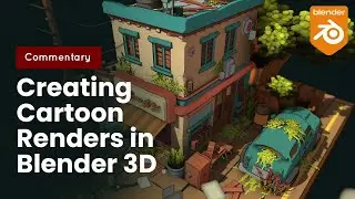 Create your own cartoon Studio in | #blender3d  | #tutorial