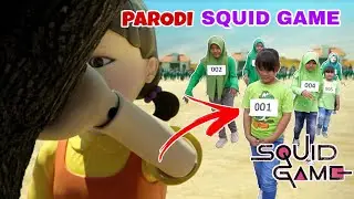 SQUID GAME PARODI | CHIKAKU FAMILY