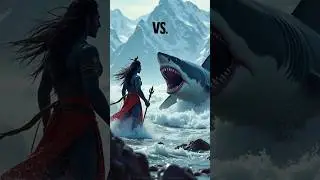 Shiva vs Animals (Lion, Shark, Tiger, Elephant, Rhino)