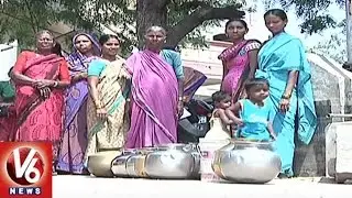 Hyderabad Water Board Officers Holds Meet On Water Supply | V6 News