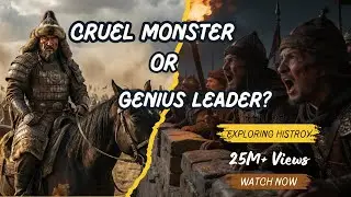 Cruel Monster or Genius Leader? | The Truth About Genghis Khan #History #war #survival