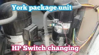 york package unit high pressure switch changing | Hp switch | high pressure alarm