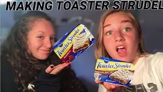 MAKING DELICIOUS TOASTER STRUDELS!