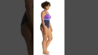 Dolfin Aquashape Women's Plus Size Cross Back One Piece Swimsuit | SwimOutlet.com