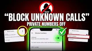 How to Block Private Calls on Android
