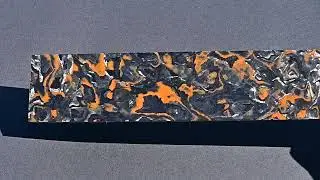 Marbled Carbon Fiber / Orange G10