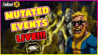 ☣️Live Fallout 76: Farming Mutated Party Packs! #fallout76 #gaming #live