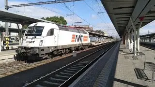 AWT Taurus 183 018 na NEx ve stanici Olomouc hl.n. | PKP Cargo international