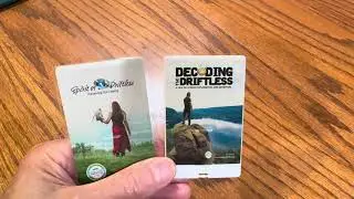 How to use card-style USB flash drive with a Sustainable Driftless movie