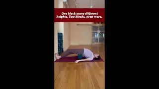 Basic Yoga inversions - Toward Shoulder Stand with Setu Bandasana #shorts