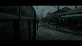 Relaxing Rain Sounds + Cure Depresion Anxiety Stress - RDR2 TRAIN RI