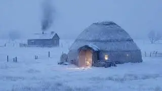 Wszyscy śmiali się z jego igloo z siana… aż uderzyła najgorsza zamieć śnieżna od 75 lat.