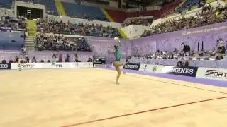 Katsiaryna Halkina (BLR) - Ball Final - 2014 World Rhythmic Gymnastics Championships