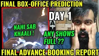 RAM SETU BOX OFFICE COLLECTION DAY 1 | FINAL ADVANCE BOOKING REPORT | AKSHAY KUMAR | SAD NEWS