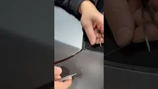 One of many ways to get perfect corner with PPF, subscribe to see more exclusive videos