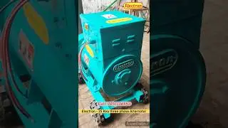 Electron-25 Kva 3 Phase alternator Call-7017336553 #alternator  #tractorptopower