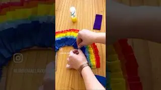#Manualidades #Arcoiris #rainbow #inspiraci&oacute;n #DIY