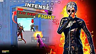 INTENSE FIGHT 🤯 | 10 HP 🥶 in BGMI | PUBG MOBILE | @Opshamsher #bgmi #pubg #pubgmobile #trending 