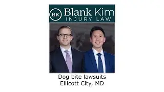 Dog bite lawsuits Ellicott City, MD - Blank Kim Injury Law
