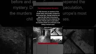 Germany&rsquo;s Creepiest Unsolved Murder Mystery #shorts #truestory #truecrimestories