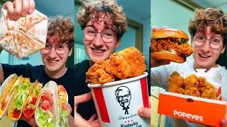 Ranking American FAST FOOD Compilation!