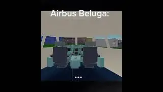 Airbus Beluga really needs a remodel&hellip; #planes #ptfs #roblox #airbusbeluga