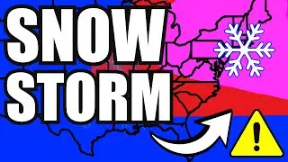 🚨 MAJOR Winter Storm Alert: 12+ Inches Snow Hits Carolinas & Virginia