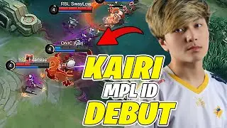 KAIRI MPL ID DEBUT! MVP FIRST GAME