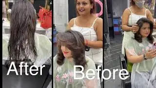hair cut by Nishalambha