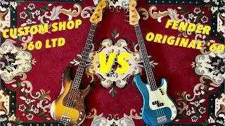Fender Precision CUSTOM SHOP LTD '60 Vs American Original '60 - BASS PILLS