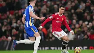 MAN UTD 2-0 BRIGHTON&bull; RONALDO ENDS GOAL DROUGHT AS DUNK SEES RED CARD