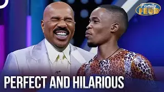 A Legendary Board Sweep Stole The Show | Family Feud Classics