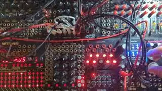 WMD Metron improv with modular drum rack through Qu-bit data bender
