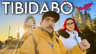 🤩Tibidabo, mi PRIMER parque de atracciones | Primer Vlog del 2025
