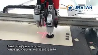 CNC Oscillating Knife Cutting Machine For Leather Cutting
