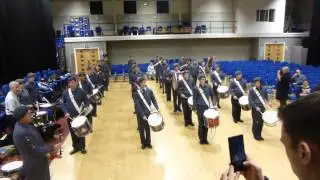 Cmdt Air Cadet's visit to Devon & Somerset Wing Music flight rehearsal