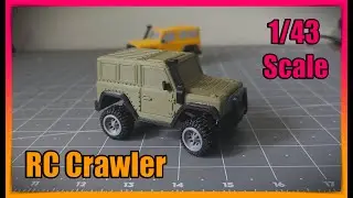 RC Crawler / 1/43 Scale / 3D Printed