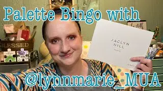 Palette Bingo with @LynnMarie_MUA #MorpheCollab #JaclynHillPalette #PaletteBingo