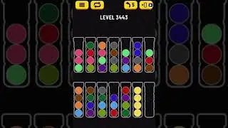 【Ball Sort Puzzle】Level.3443