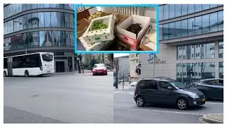 Showing You Around My Neighborhood: Walk with us to the Supermarket, African Store | Luxembourg city