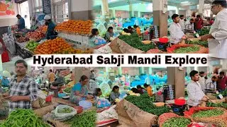 Hyderabad Sabji Mandi Explore 🥦 | Asia&rsquo;s Biggest Vegetable Market | Street Life Vlog