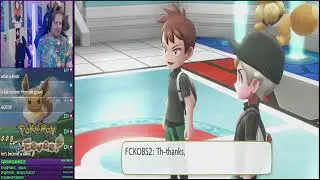 Giving Professor Oak stupid voices for no real reason.