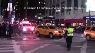 NYPD responding police truck ESU rumbler siren HD 2014 &copy;