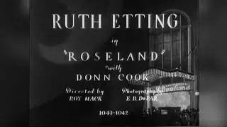 Roseland | 1930 | Music Short  