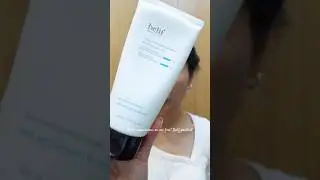 Belif Aqua Bomb Jelly Cleanser, soft foam, fresh finish, hydration in 1 step. #glowingskin #kbeauty