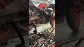 Ktm bike repairing #ktm #rc #repairing #video